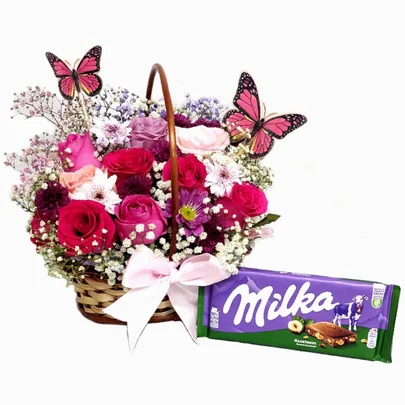Foto do produto em Cestas de chocolates